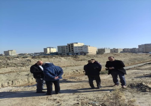 بازدید نمایندگان استانداری تهران و سازمان مدیریت وبرنامه ریزی استان تهران از پروژه ملی لایروبی رودخانه شادچای در صباشهر